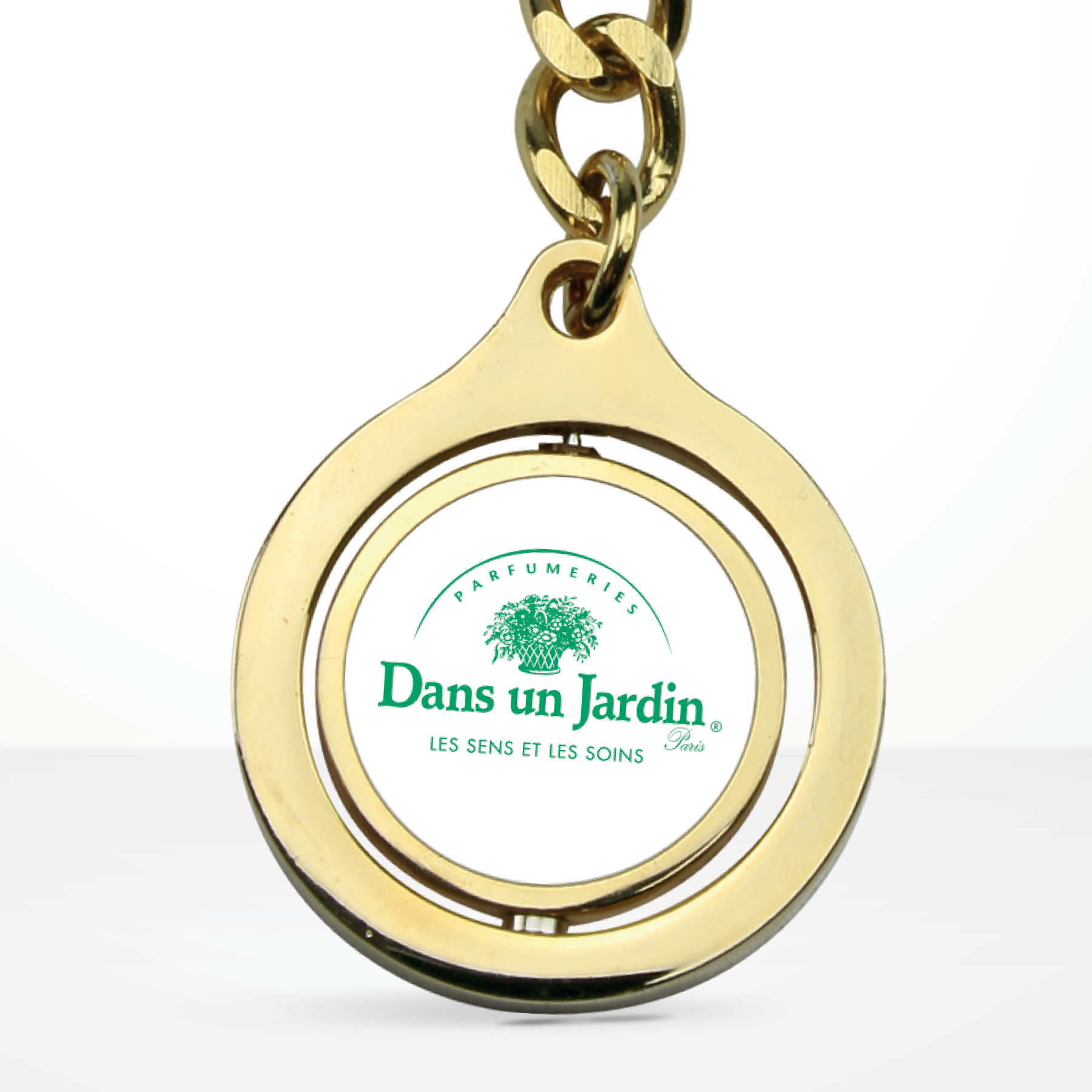 Stock Circle Dynamic Keychain (5-Day Production) 5