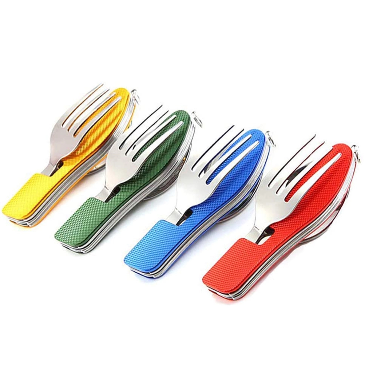 4 In1 Camping Utensils Cutlery Set 4