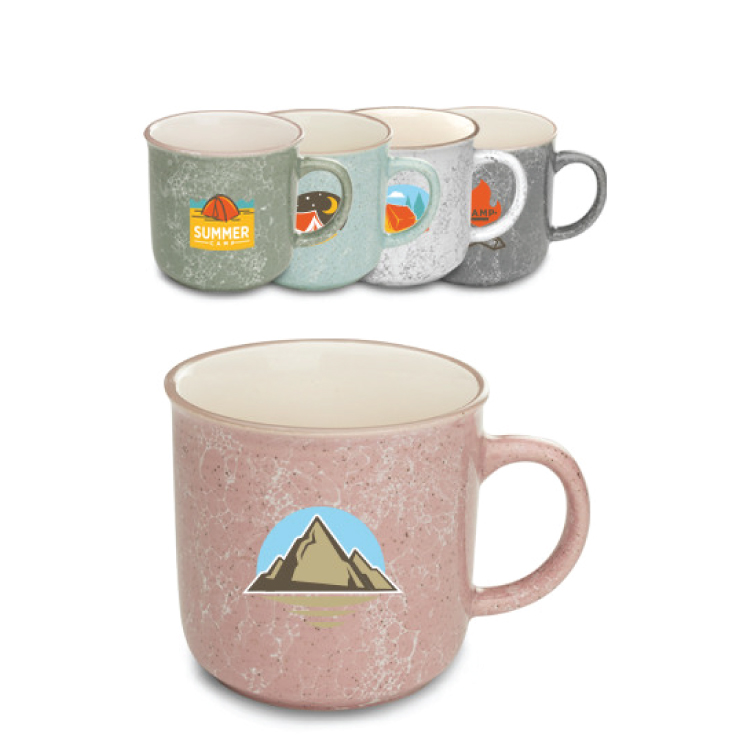 13 oz. Marble Campfire Coffee Mug 5