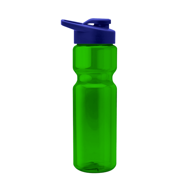 Blazer 28oz Transparent Bike Bottle w/Drink-thru Lid 868