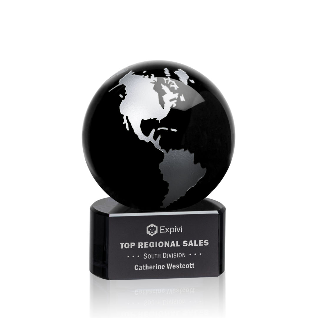 Marcana Globe Award - Black/Silver 7