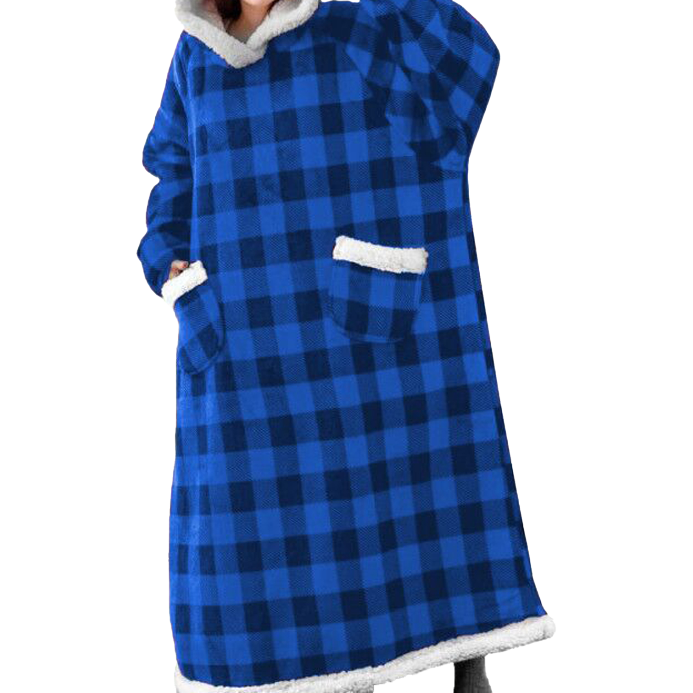 Polyester Winter Extended And Thickened Lazy Blanket 3