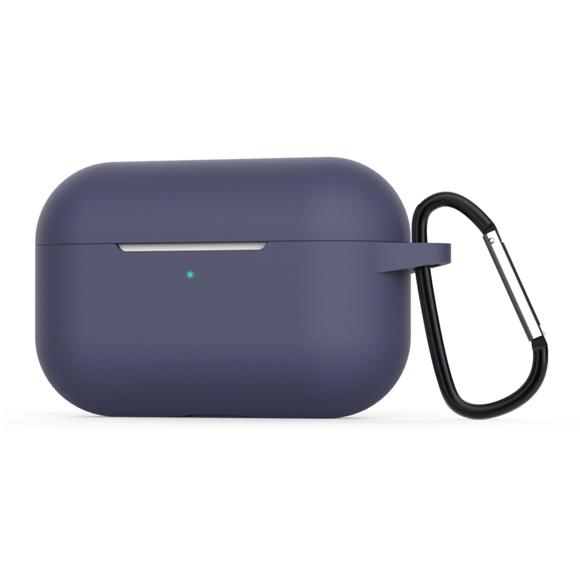 AirPods Protective Silicone Cover w/Keychain Clip 2