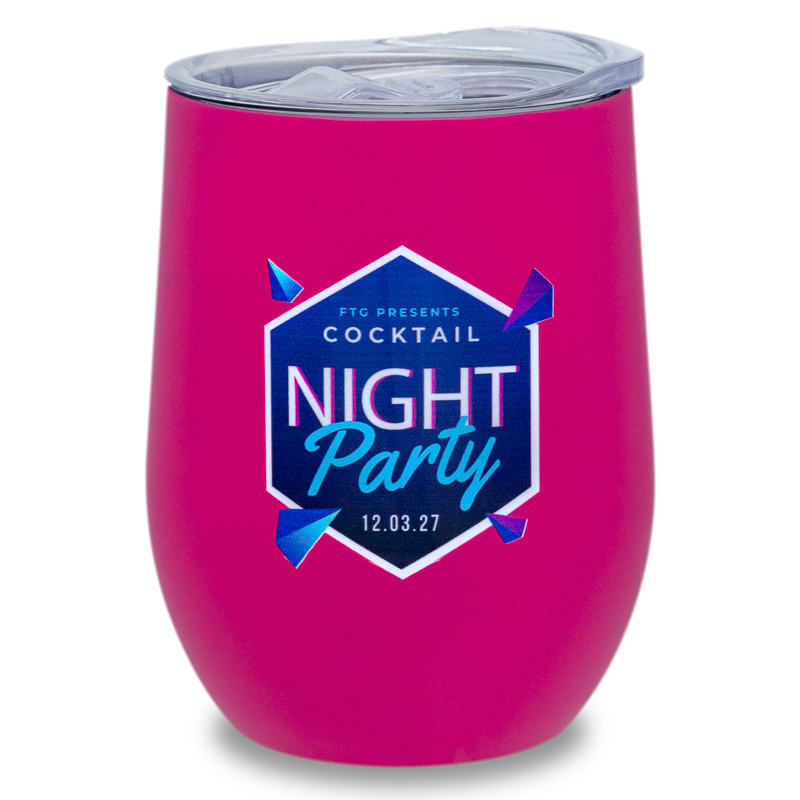 12 Oz. Custom Stainless Steel Wine Tumblers 51