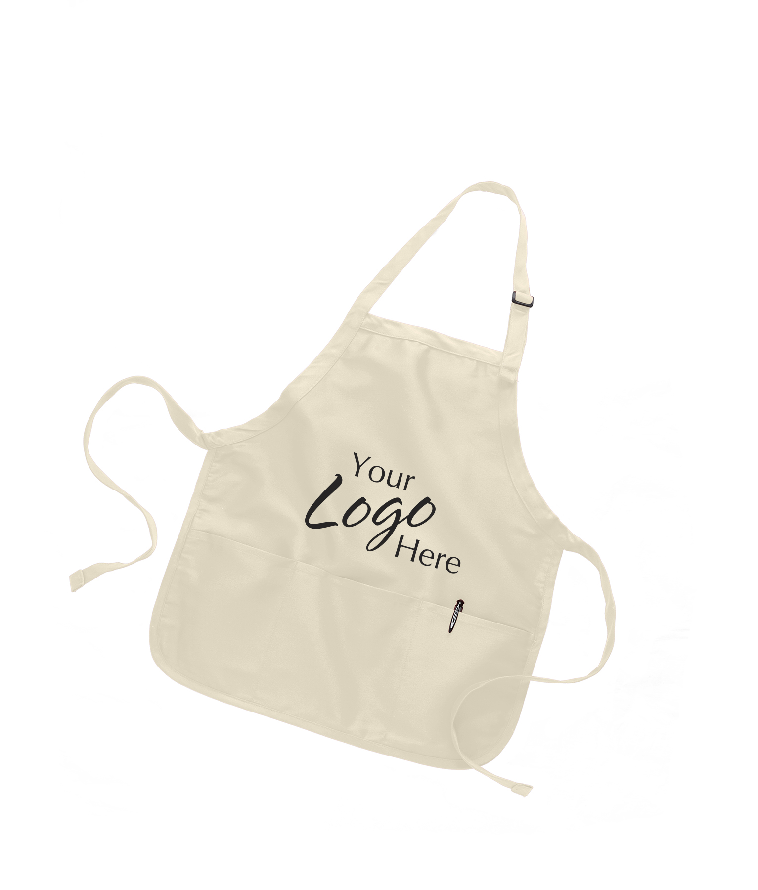 Medium Length Apron 22" W x 24" H with 3 Compartments