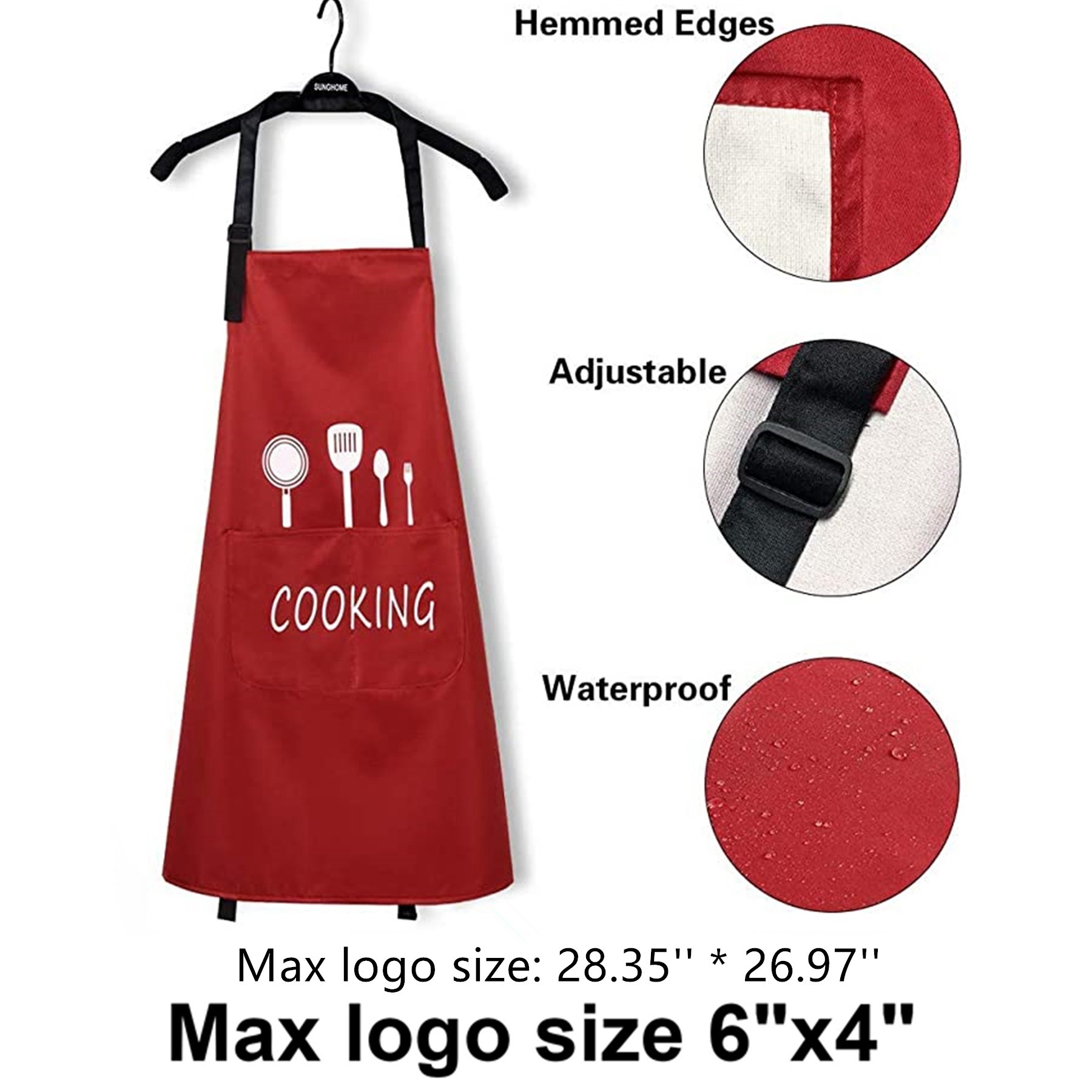 Cooking Bib Baking Apron 2