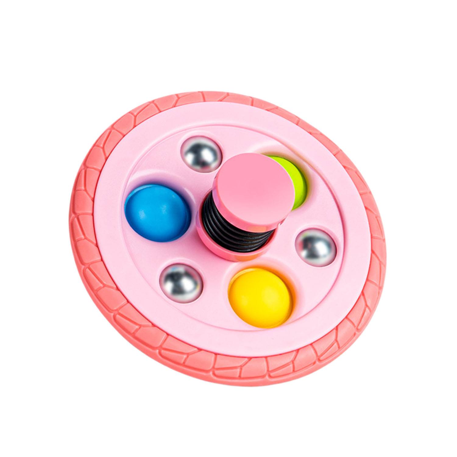 Educational Fidget Spinner Bouncing Tire Stress Relief Toy 9