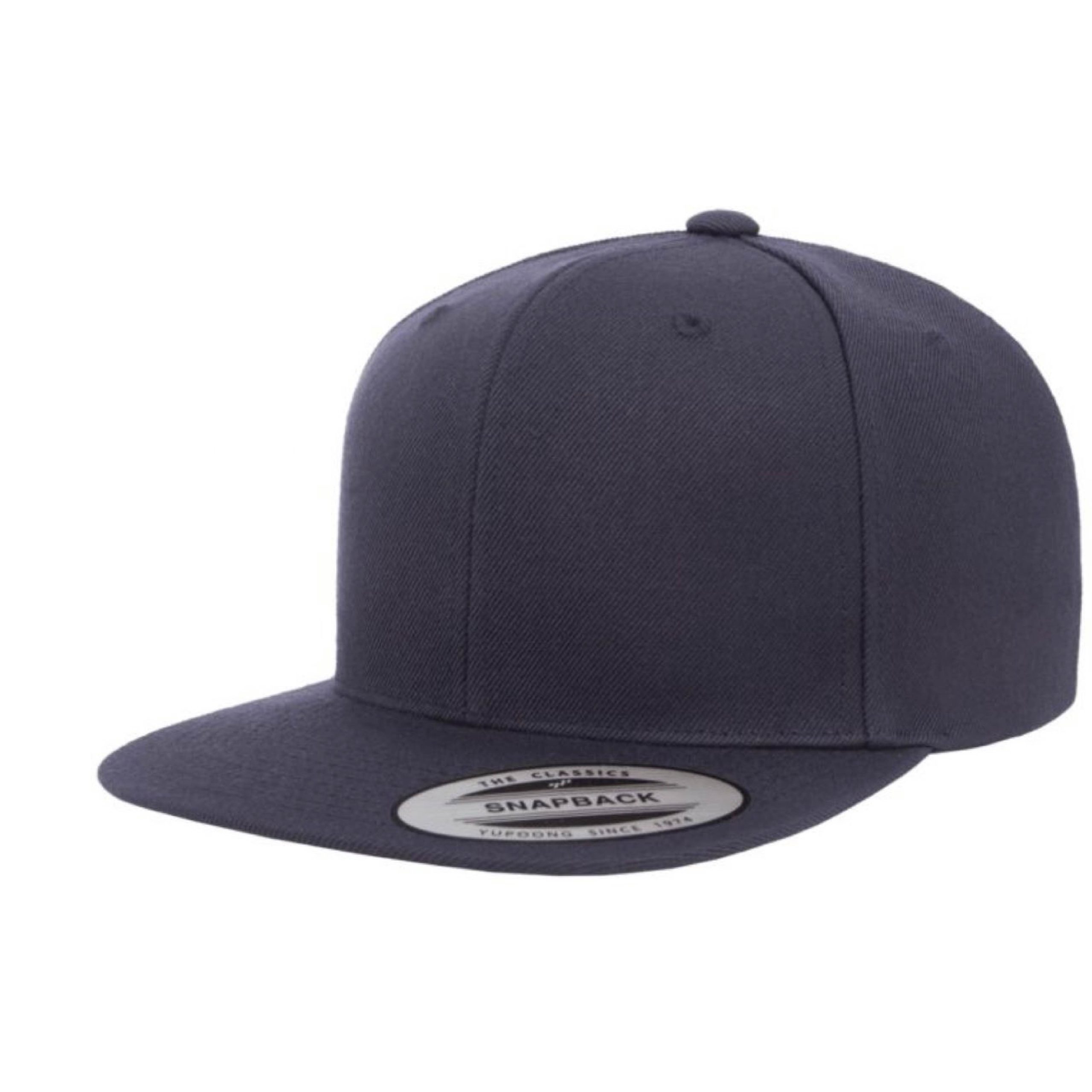 Yupoong 6089M YP Classics Premium Flat Bill Snapback Hat with Embroidery 31