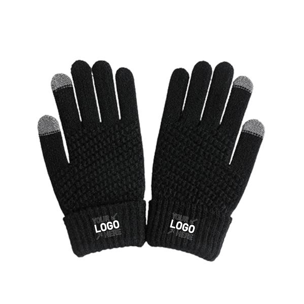 Knitted Plush Gloves 5