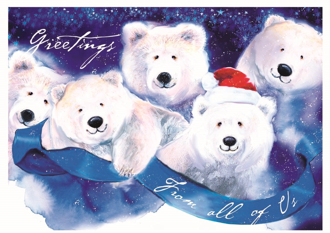Jolly Bears Holiday Cards 2