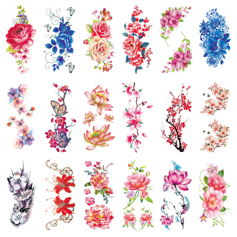Custom Temporary Tattoo Sticker---3"x1.65" 5