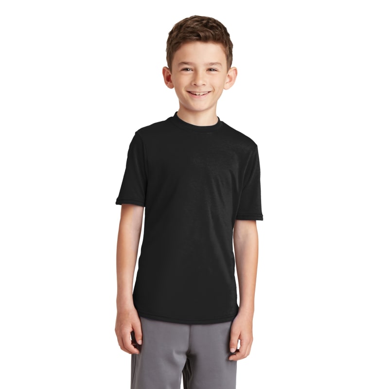 Port & Company Youth Performance Blend Tee. 11