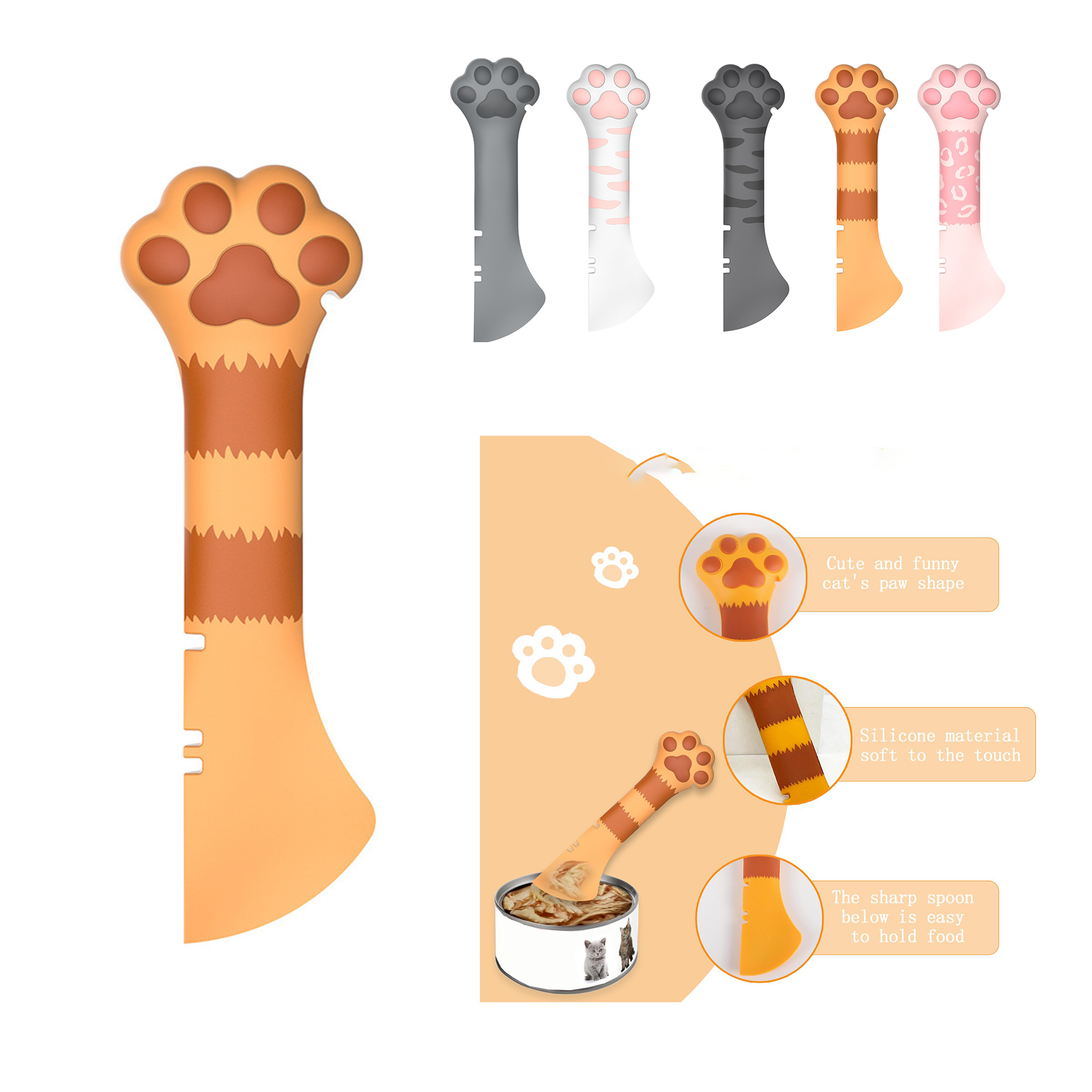 Pet Food Can Spoon