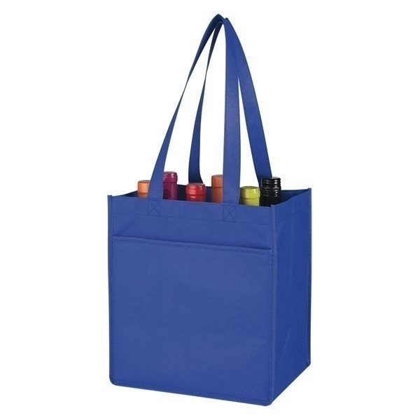 6 Bottle Non-Woven Wine Tote Bag 3