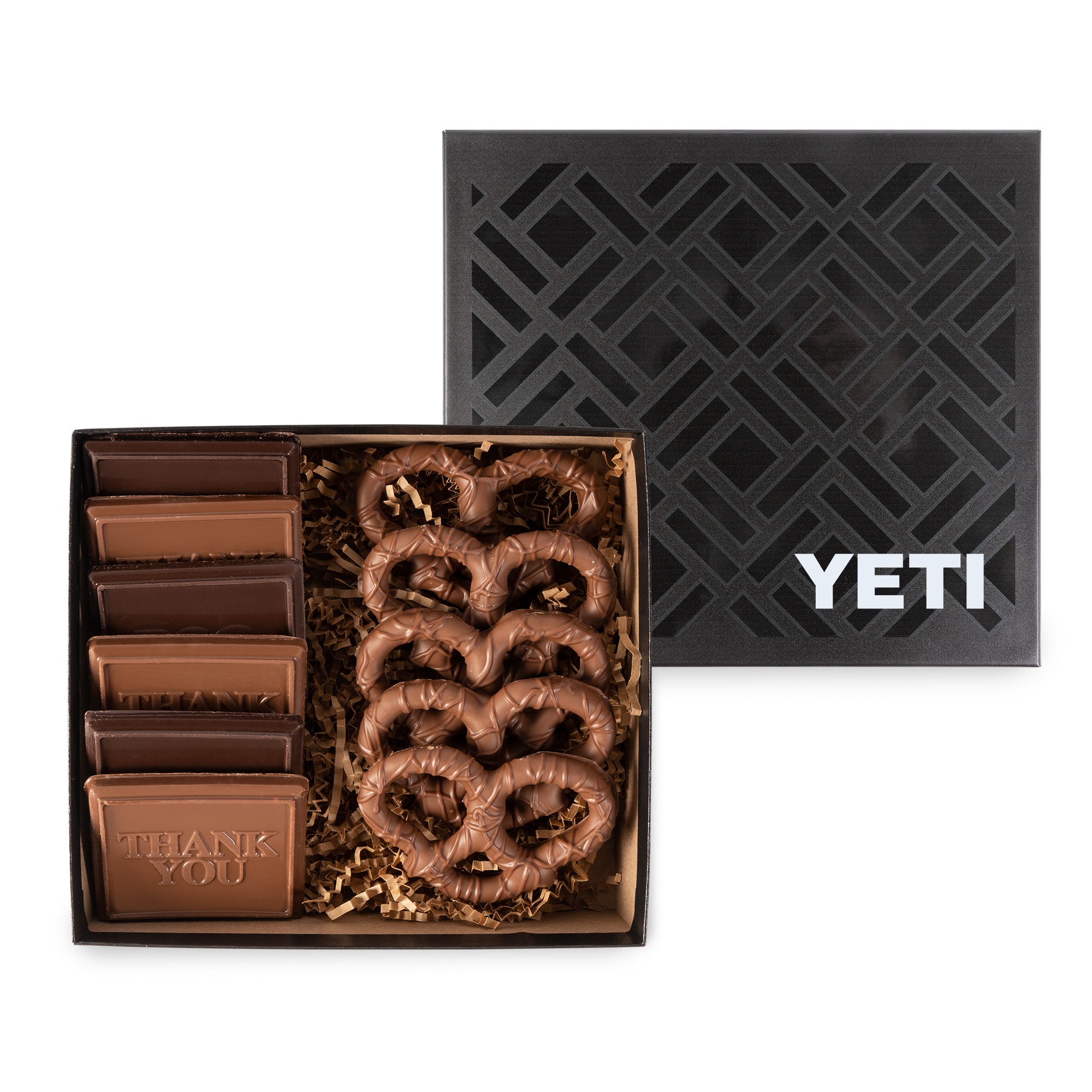 6 Piece Cookie and Confection Gift Box with Pretzels 1