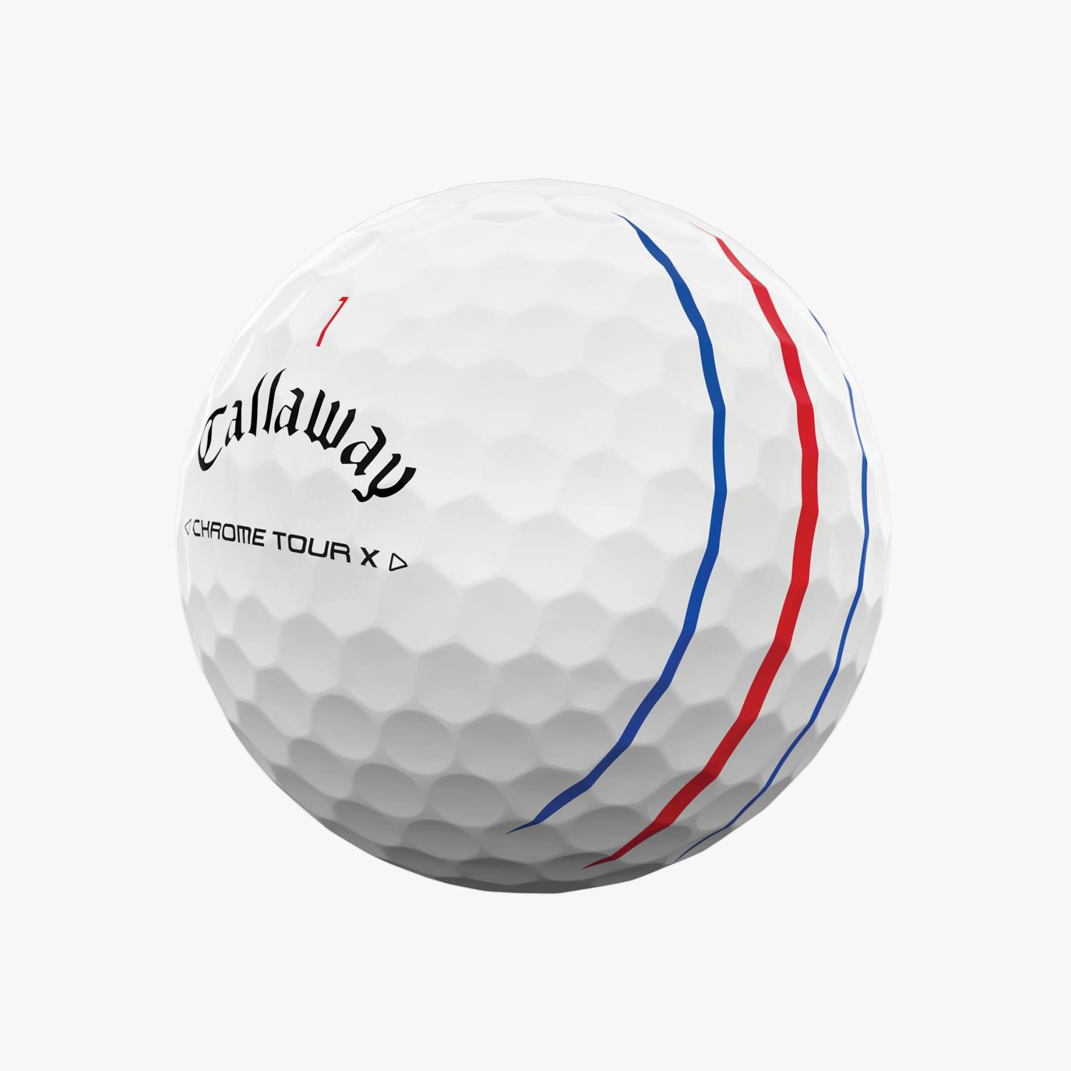 Callaway® 12 Pack Chrome Tour X Triple Track Golf Balls 5