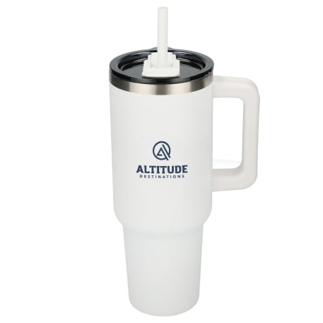 Pinnacle Recycled Travel Tumbler with Straw 40oz 313