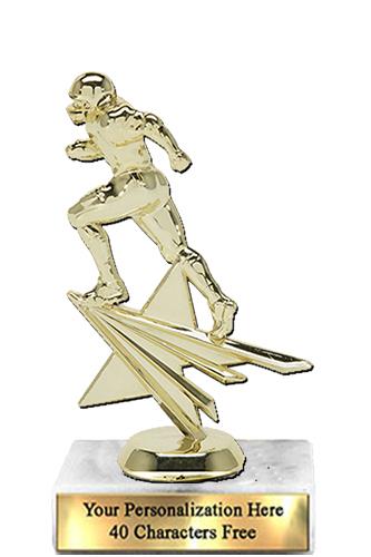 Trophy: 7", 2x3 white marble base, Star Figure Foo 1