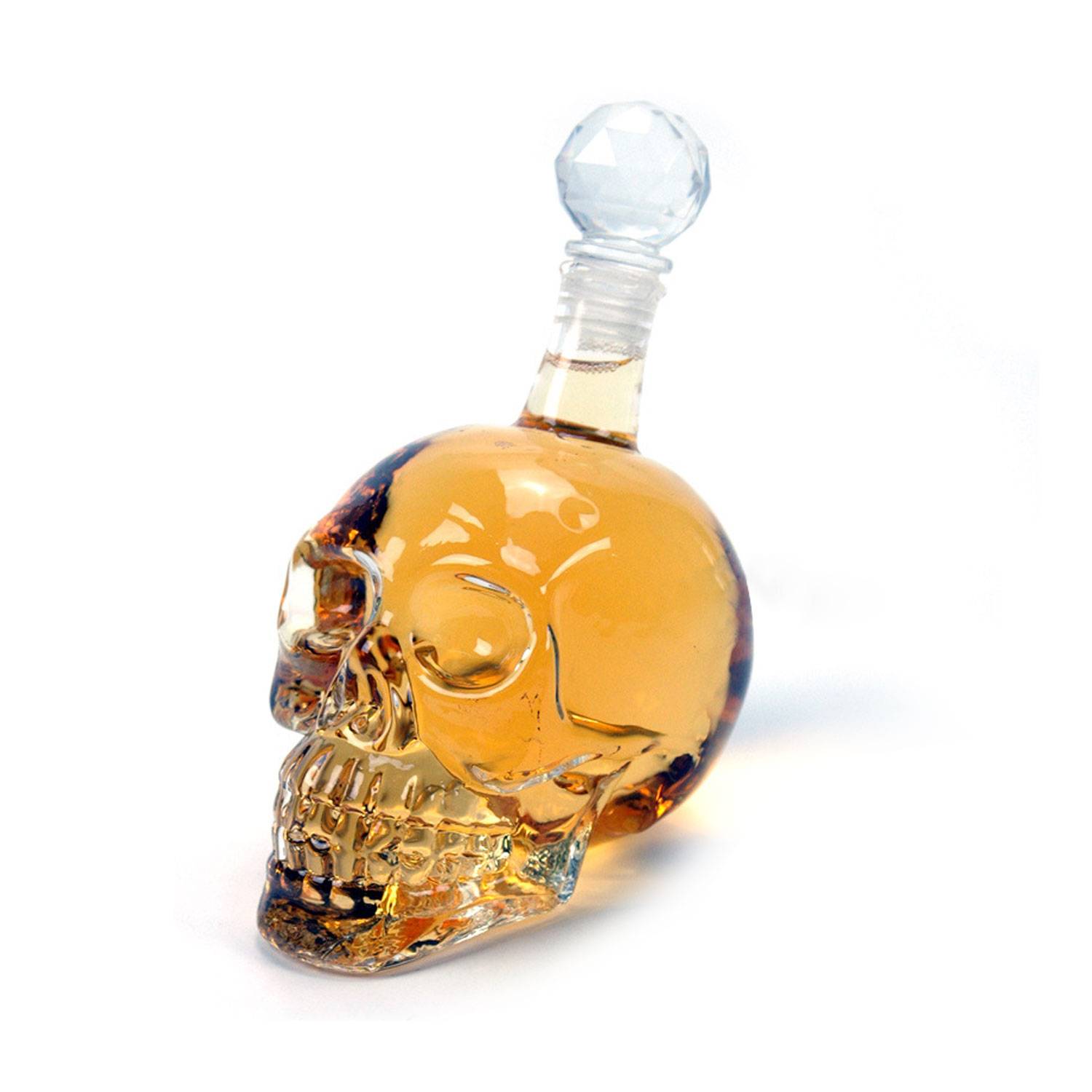 Creative Skull-shaped Glass Wine Bottle