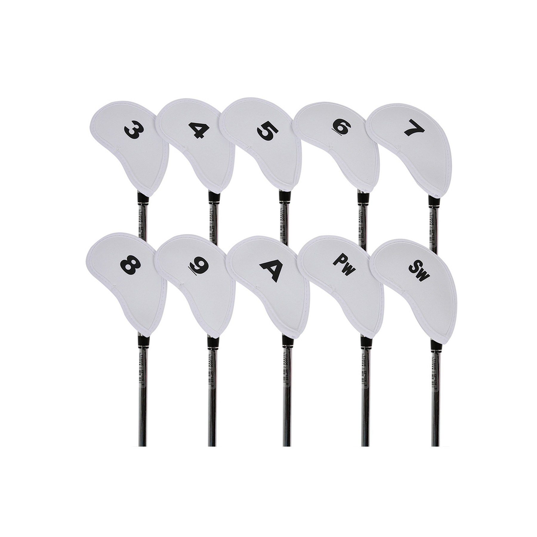 10pcs Golf Head Cover Set 7