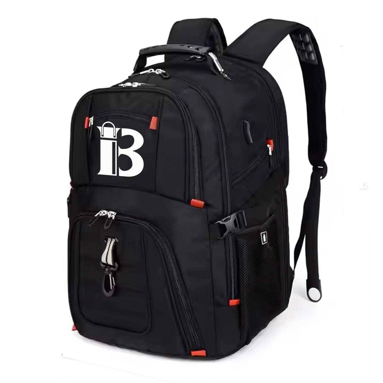 50L PVC Large Capacity Travel Backpack w/ USB Port