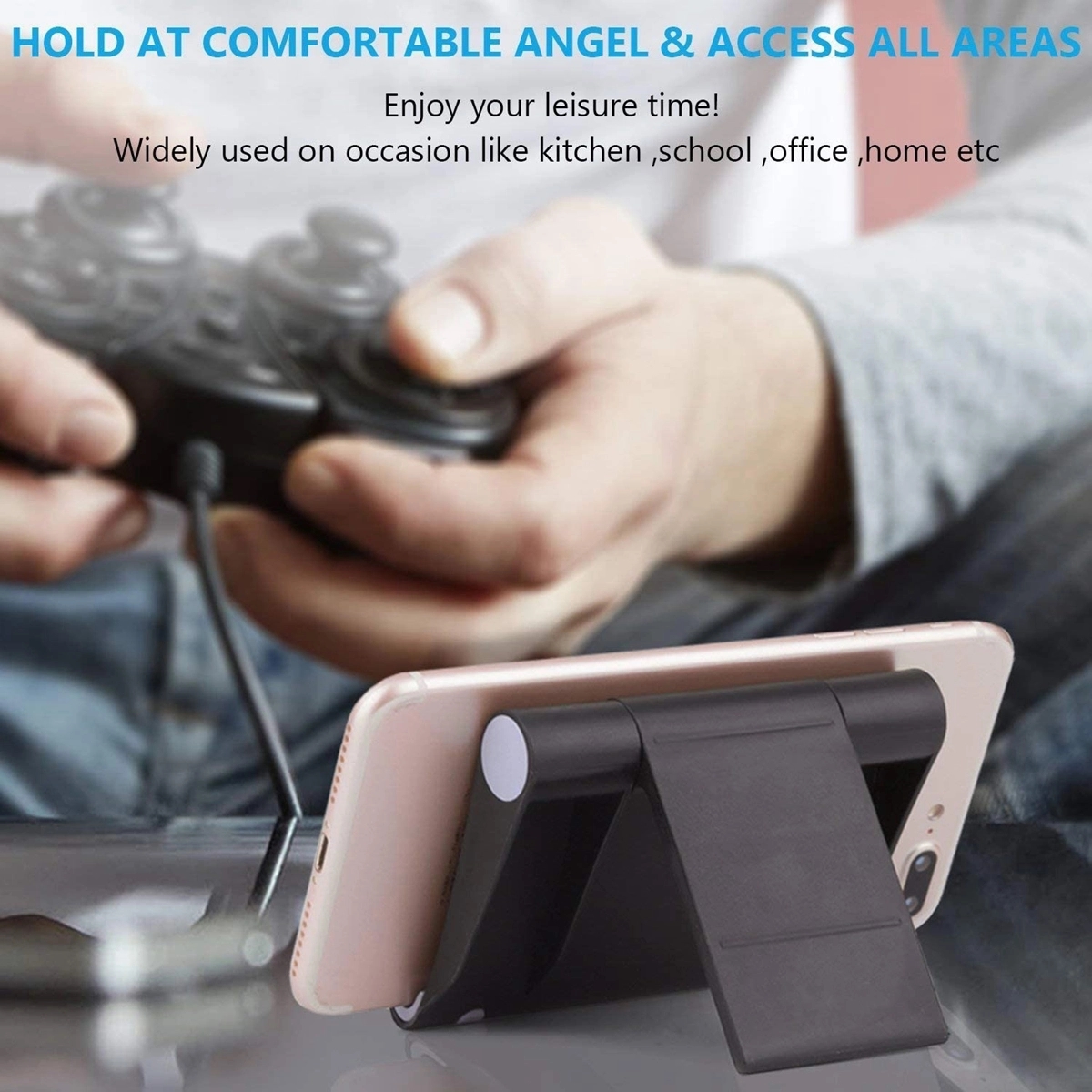 Foldable Phone/Tablet Desktop Stand Holer 6