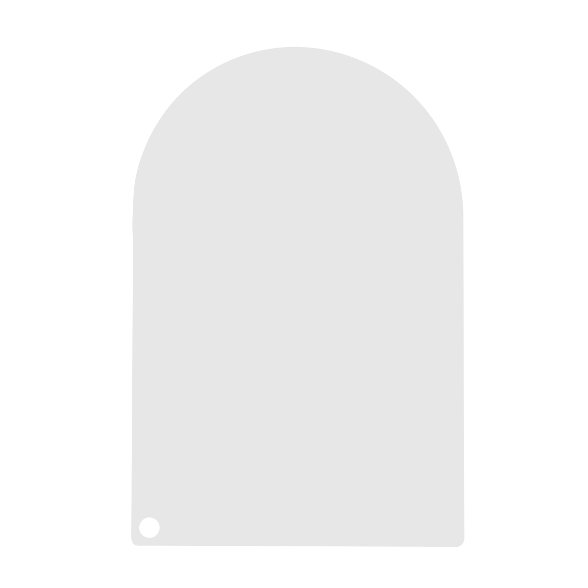 Acrylic Award - Arch Rectangle 7" 2