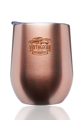 11 oz Largo Stemless Wine Glass with Lid 43