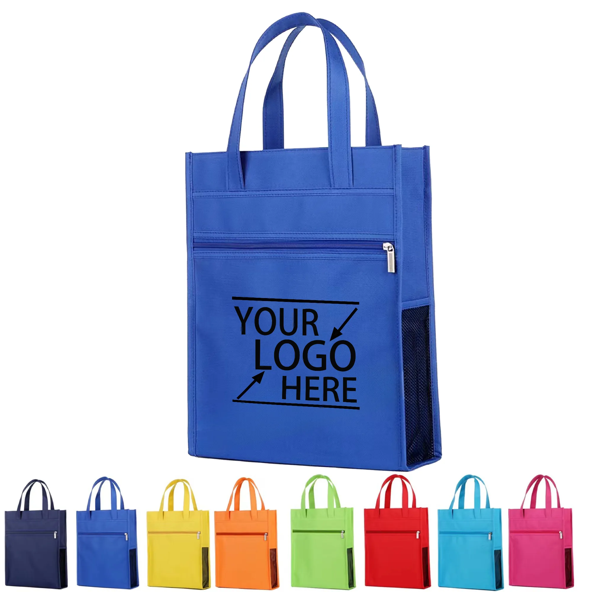 Oxford Fabric Shopping Tote Bag, custom tote bag with logo imprint 1