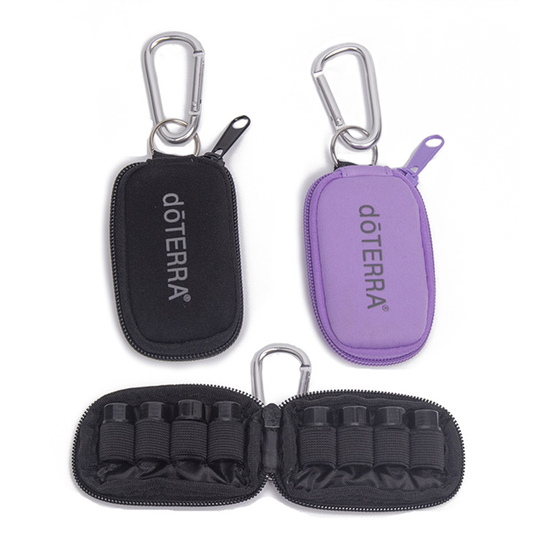 Cosmetic Mini Nylon Carrying Cases Keyring 1