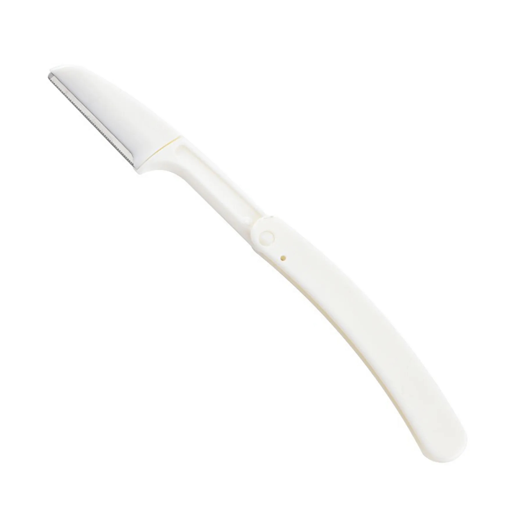 Folding Eyebrow Trimmer with Replaceable Blades 2