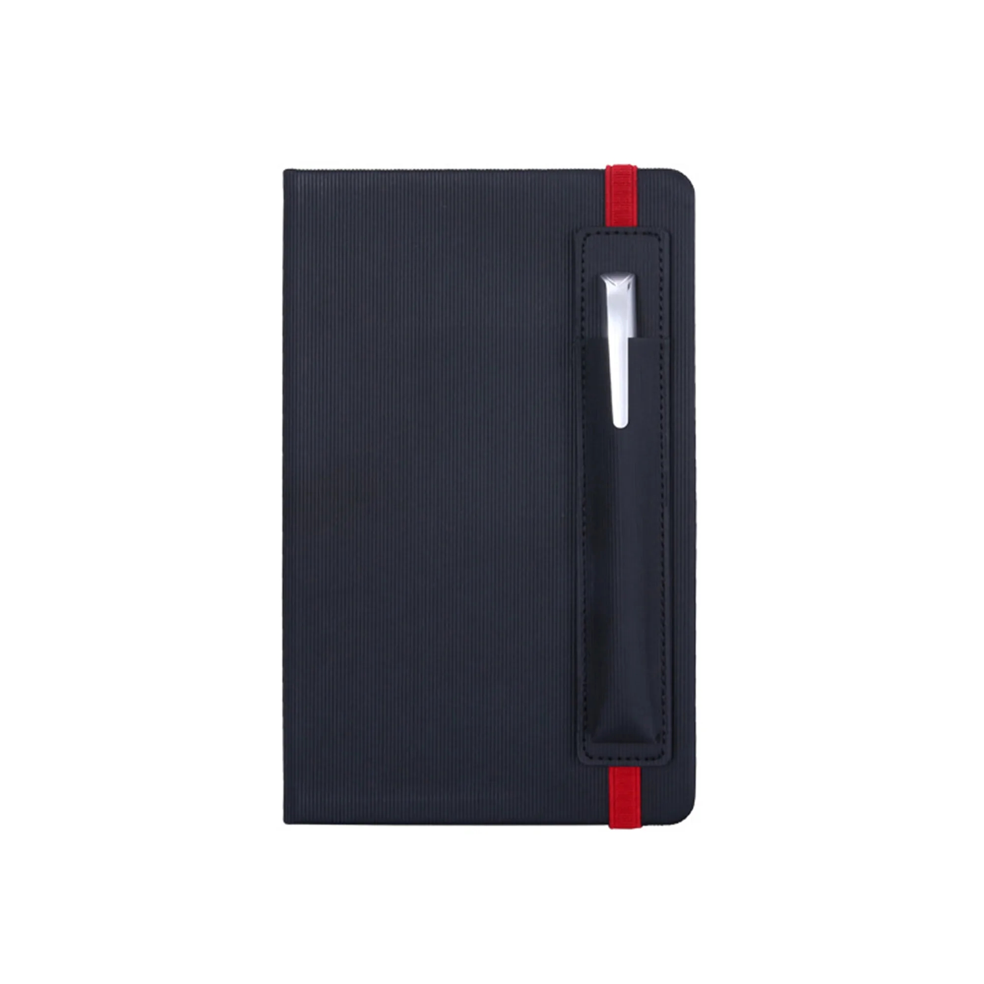 100 SheetsA5 Lined Journal Notebook With Pen Holder 4