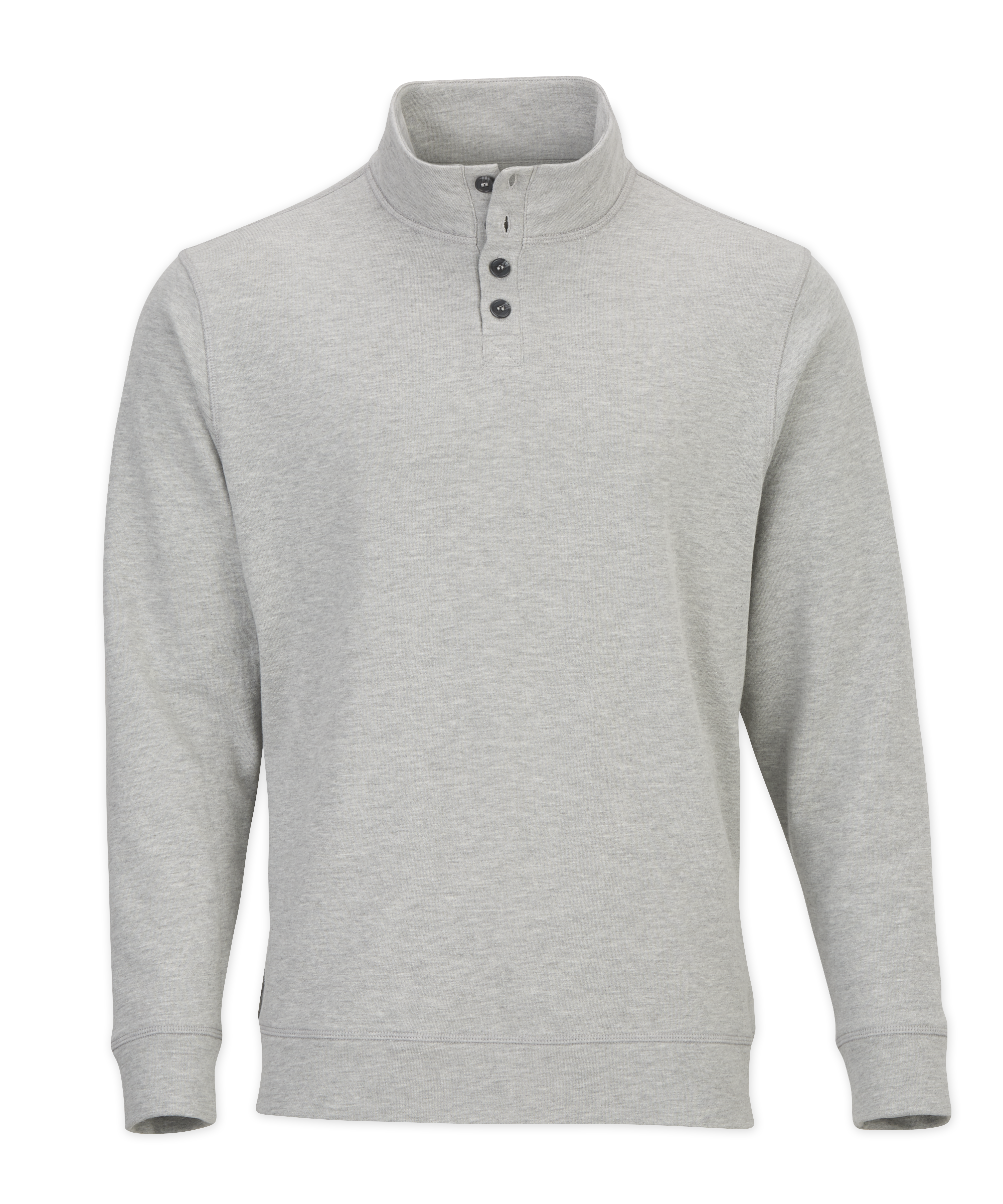 BOXERCRAFT FRENCH TERRY BUTTON PULLOVER 2