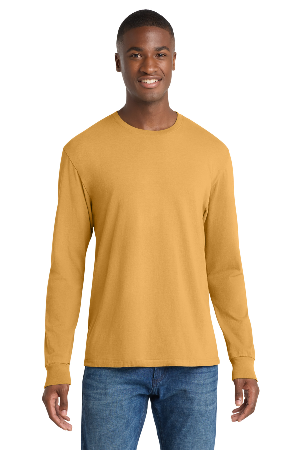Port & Co Beach Wash Garment-Dyed Long Sleeve Tee PC099LS 95