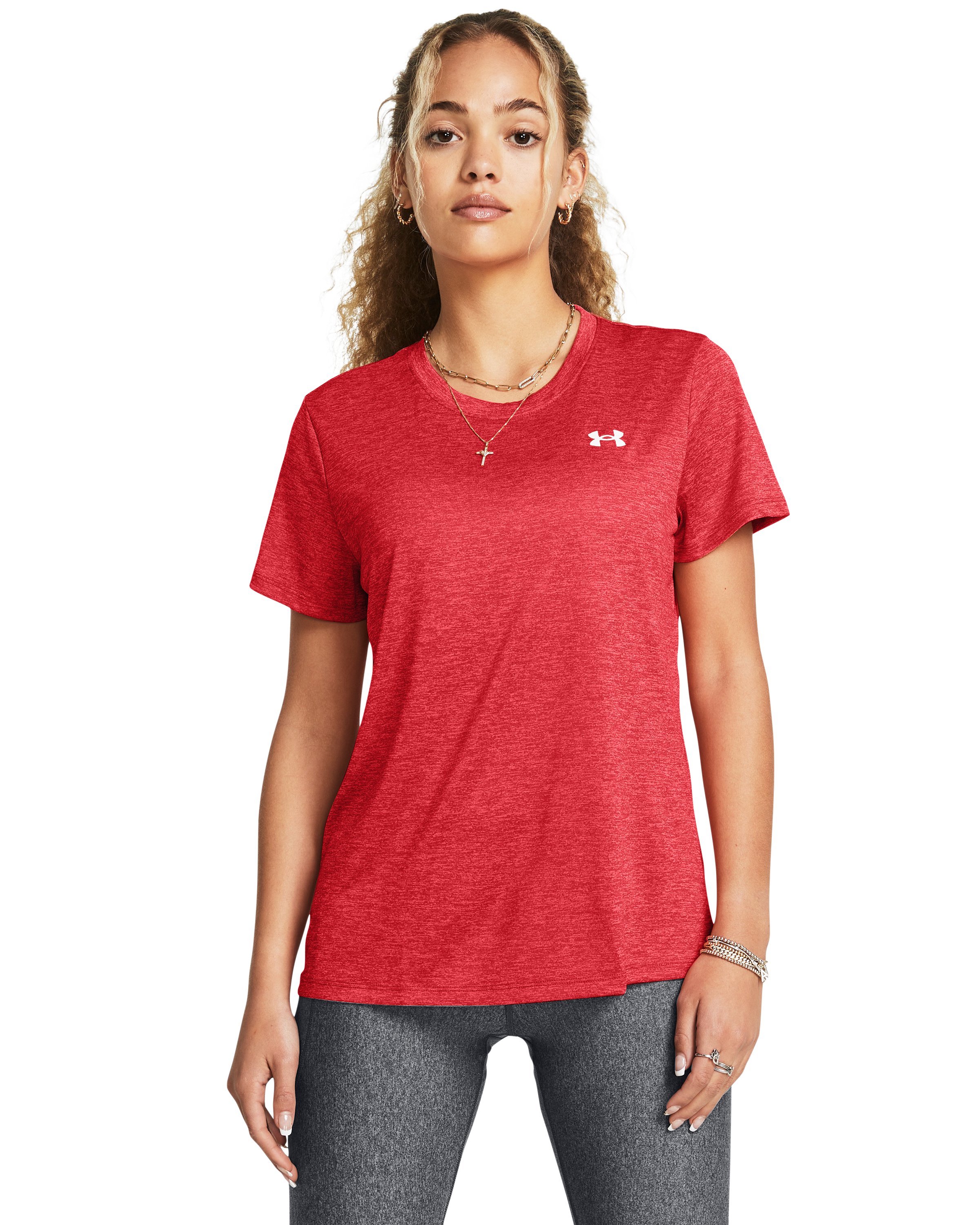 UA Tech Twist Women's Short Sleeve 18