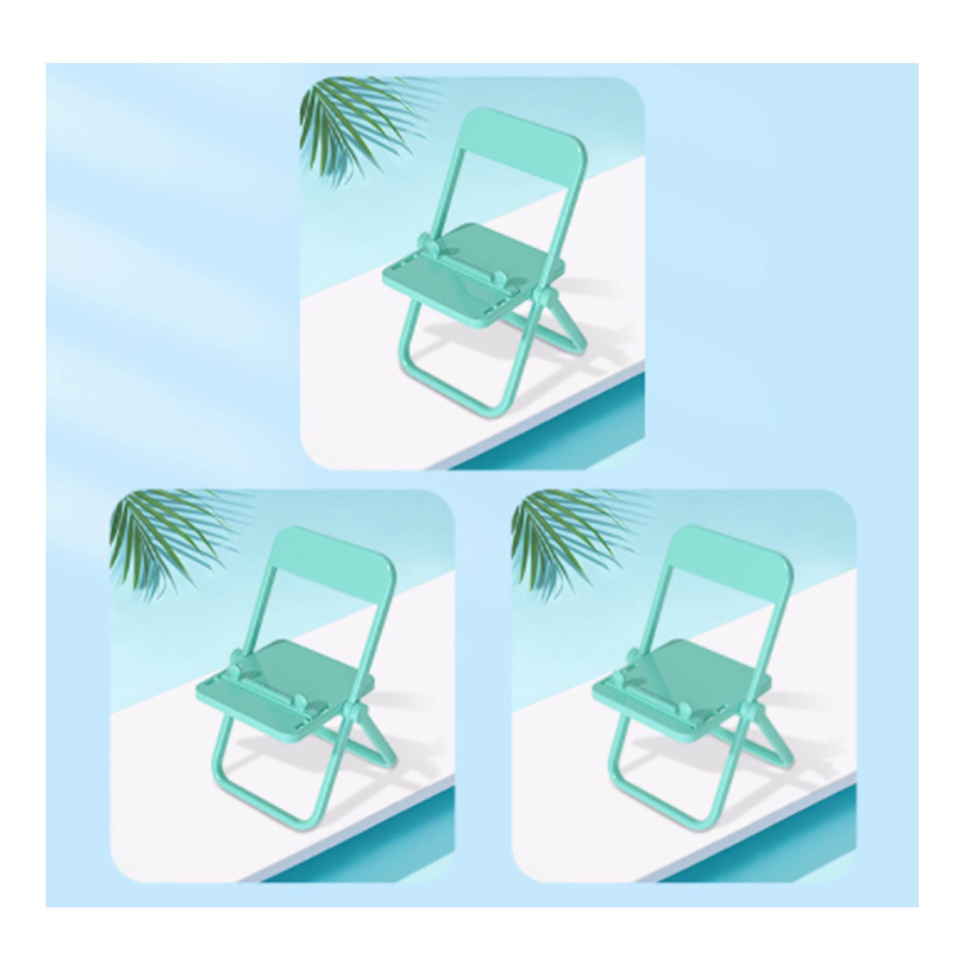 Plastic Chair Shape Stand Phone Holder 3