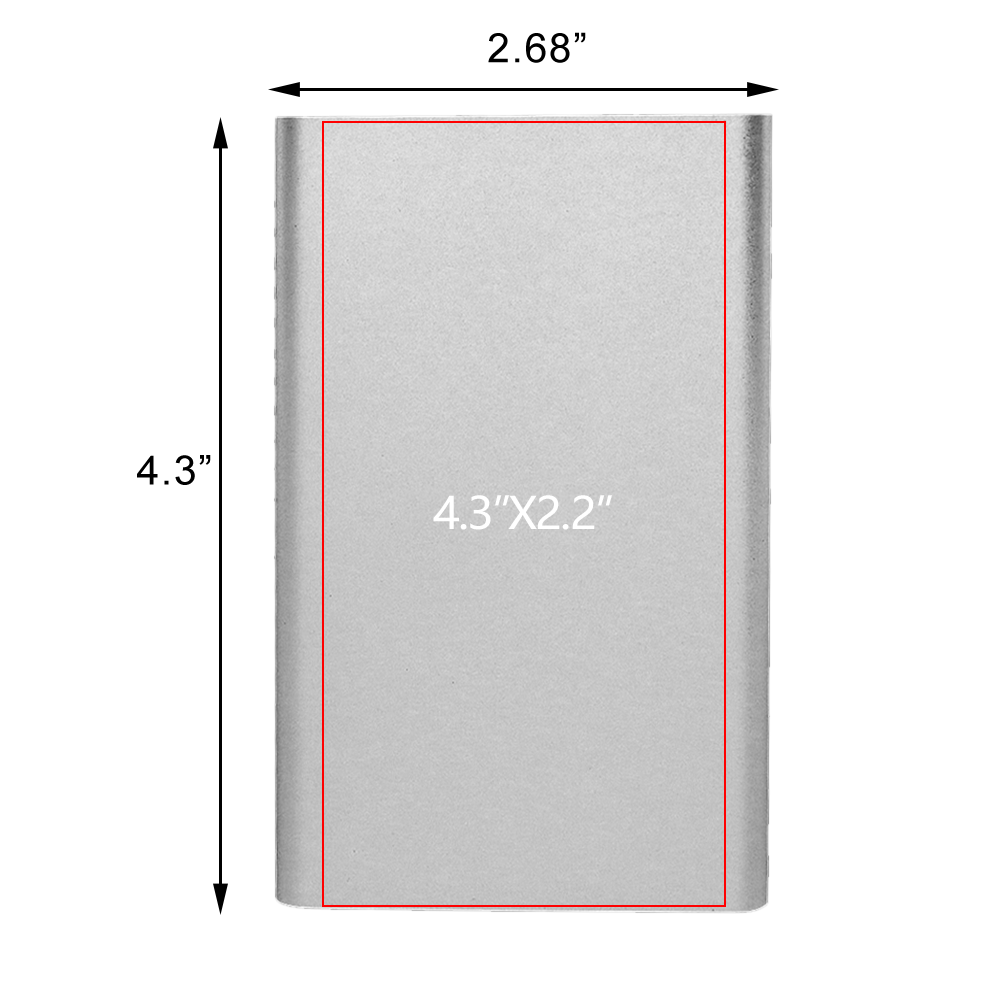 Roseland Slim Power Bank 4000 5