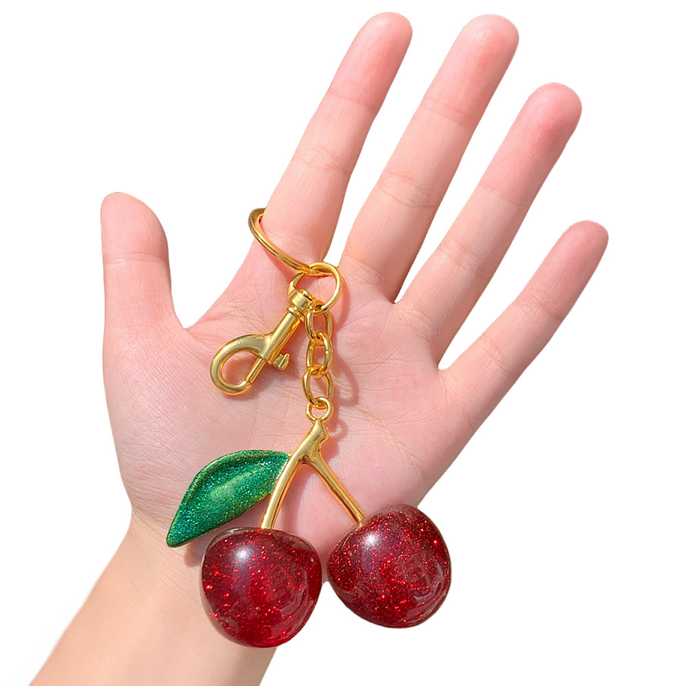 Keychain Cherry Bag Charms 6