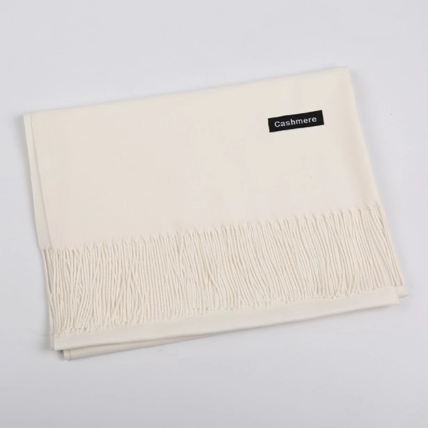 Autumn And Winter Solid Color Imitation Cashmere Scarf 3