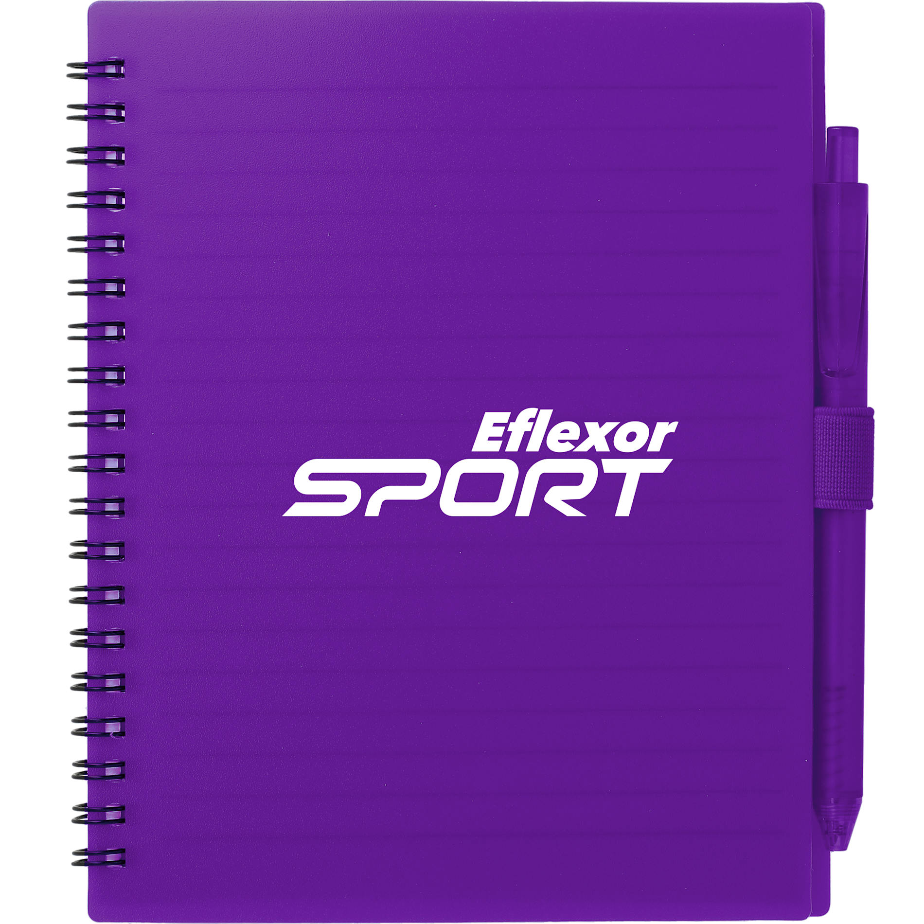 FSC® Recycled 5.5” x 7” Spiral Notebook w/ RPET Pe 45