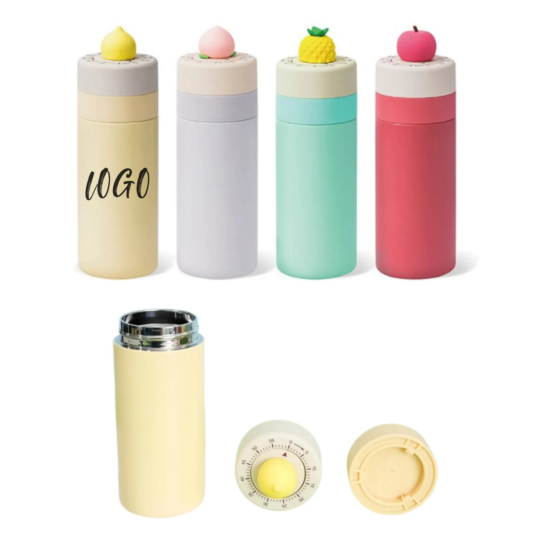 11 oz New Thermos cup with Timer