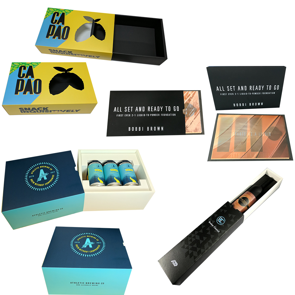 Custom Printed Full Color Slider Soft Touch Luxury Gift Box - Custom-Sized 2