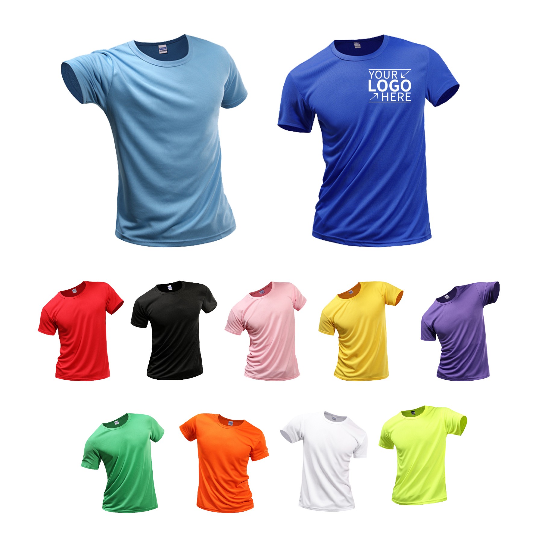 Quick Drying Short Sleeve T Shirt