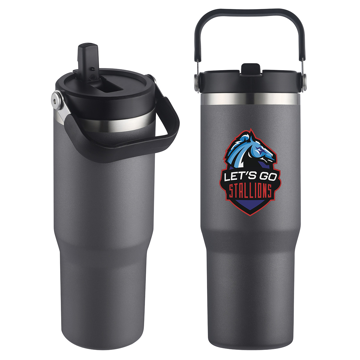 Tollara 30 oz Vacuum Insulated Tumbler with Flip Top Spout 17