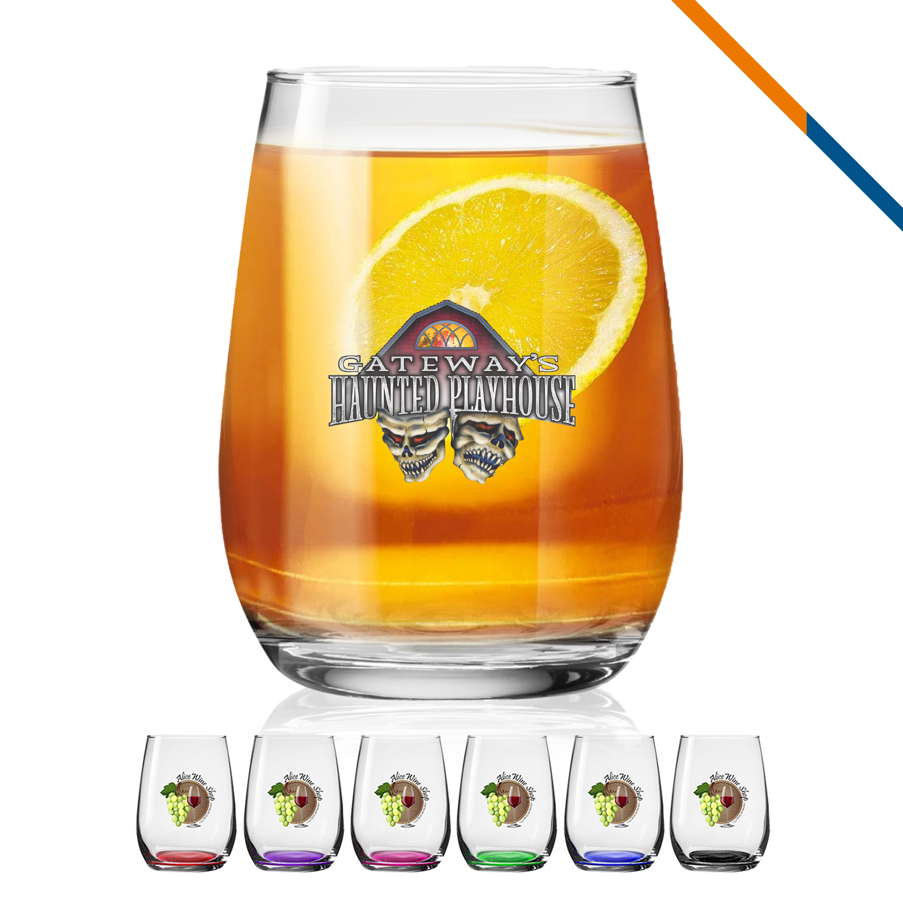 Libbey Fergus Stemless Taster Glasses - 6.25 OZ. 4