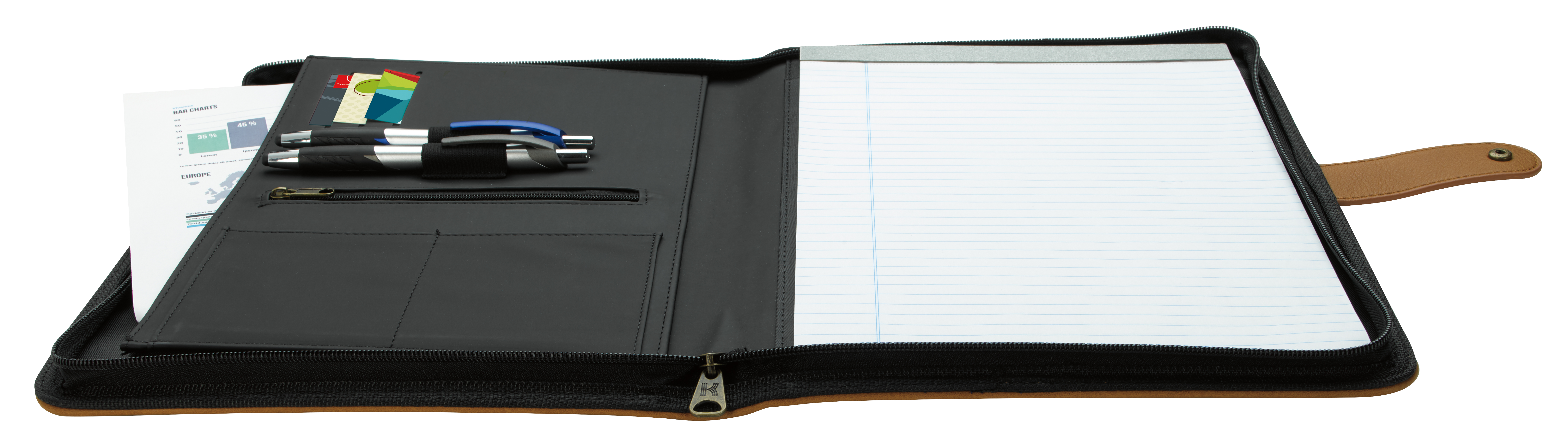 KAPSTON® Natisino Zippered Padfolio 17