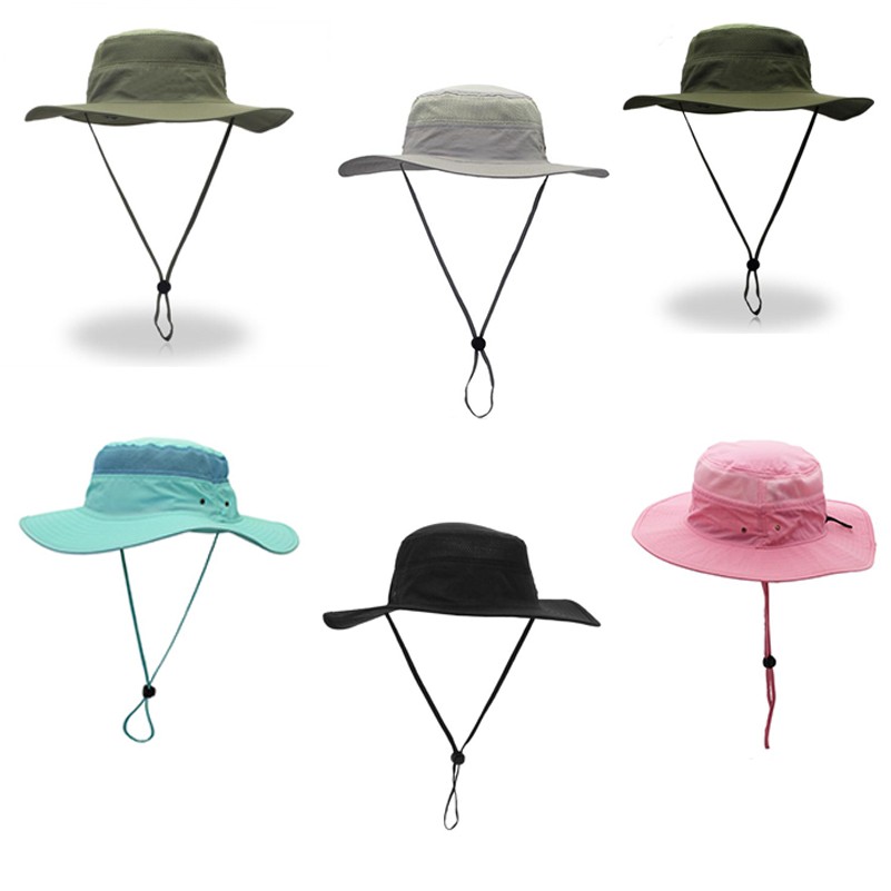 UV Protection Wide Brim Bucket Hat 3