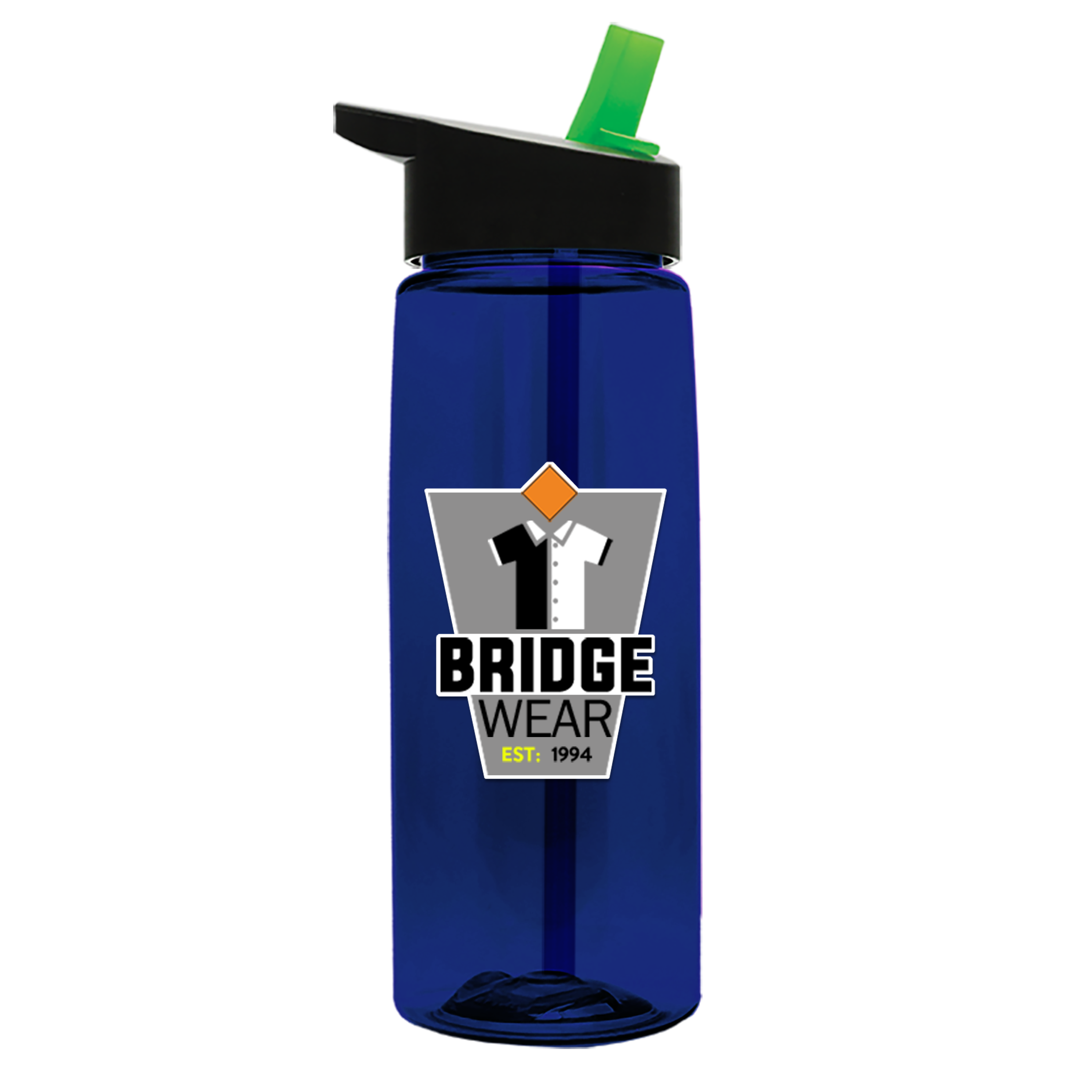 Garyline® Flair Tritan® Bottle with Flip-Straw Lid - 26 oz. 941