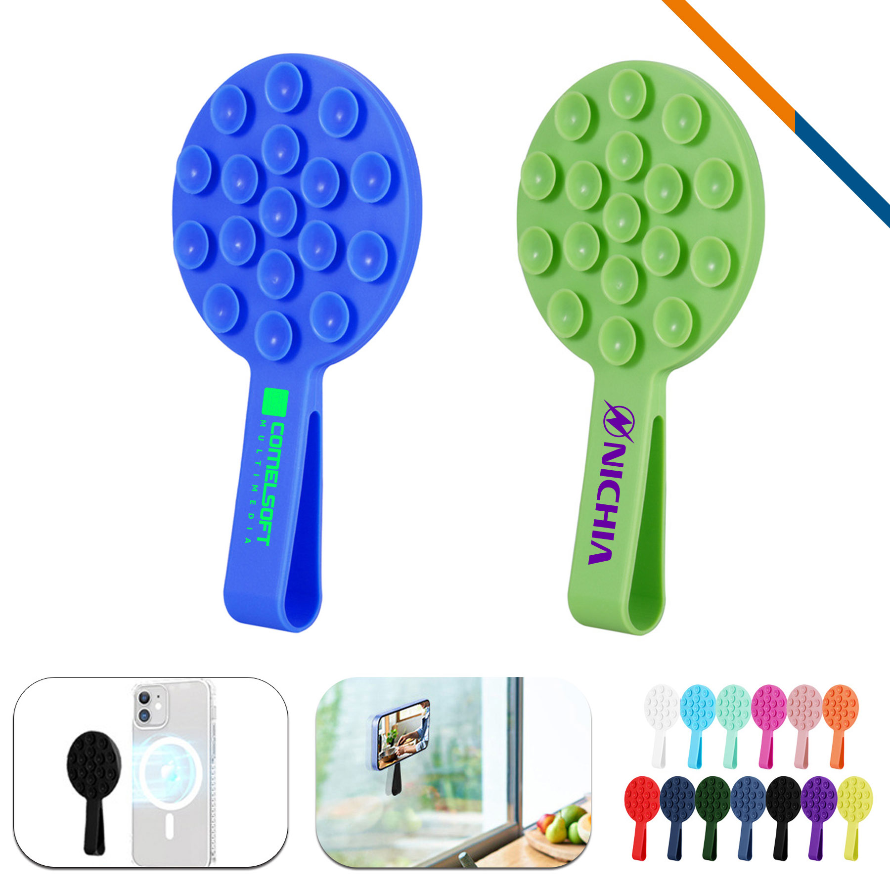 Strata Silicone Magnetic Suction Phone Holder 3