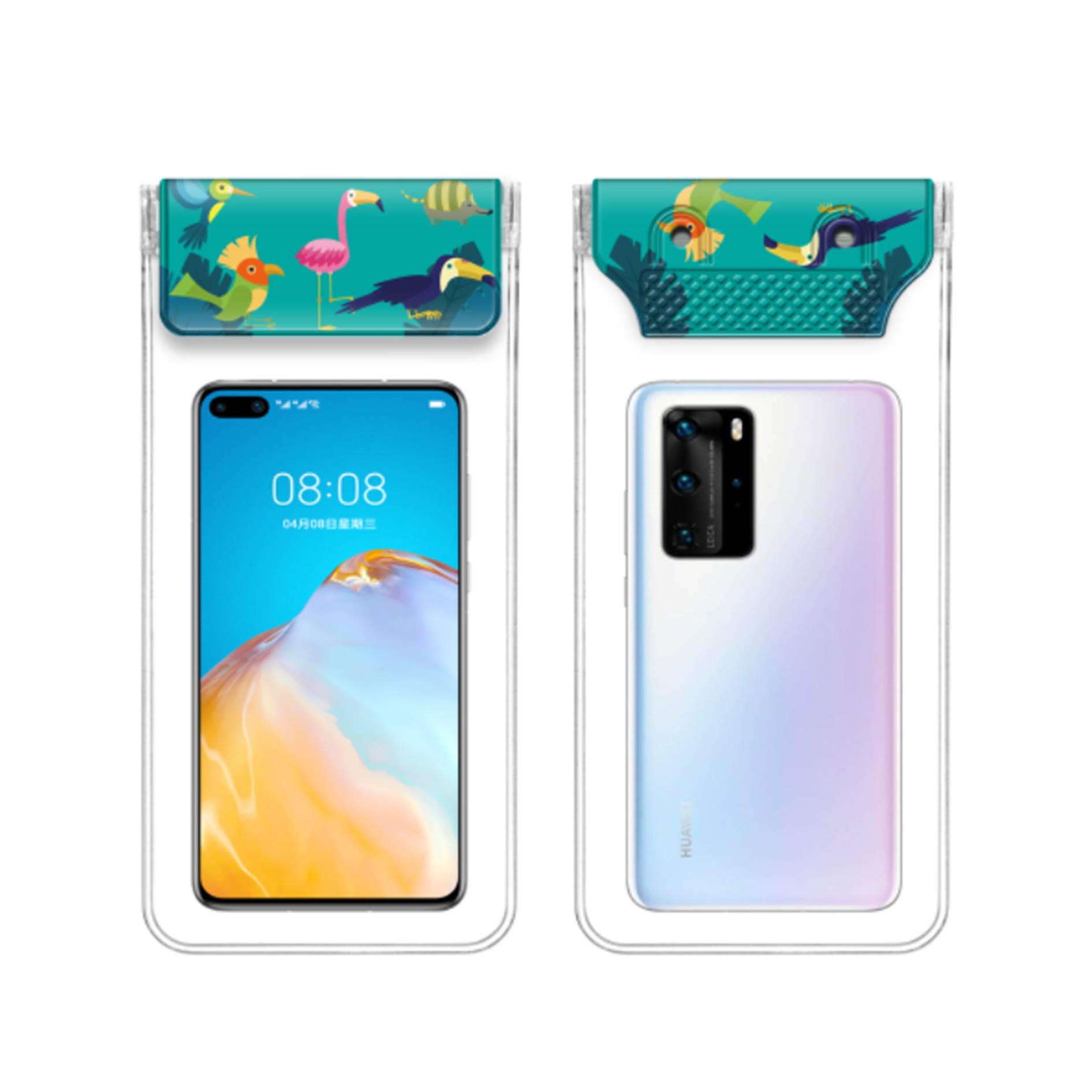 Creative Transparent Waterproof Phone Pouch 2